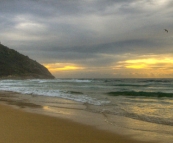 Sunrise in Hat Head National Park