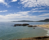 The beach at South West Rocks