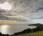 Elizabeth Beach from the Booti Hill Walking Track