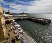 The foreshore in Newcastle