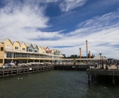 The foreshore in Newcastle