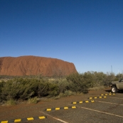 Uluru in the late afternoon sun