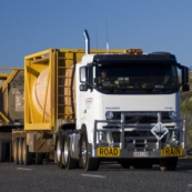 One of the many road trains we passed on the Stuart Highway