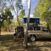 Our campsite in Nitmiluk National Park