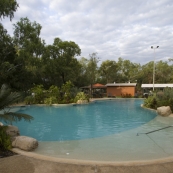 The pool at the campground in Nitmiluk National Park