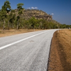 The Arnhem Land escarpemtn alongside the road between Ubirr and Jabiru