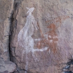 Aboriginal art at Anbangbang