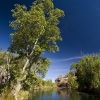 One of the swimming holes at the top of Gunlom waterfall