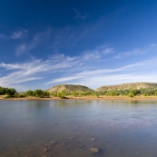 The Victoria River west of Timber Creek