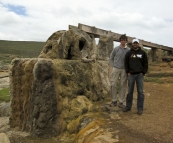 Sergey and Sam at Cape Leeuwin