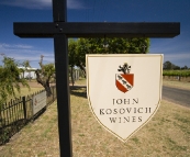 John Kosovich Wines with hand-dug cellars to boot!