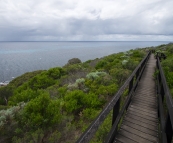 The whale watching platform at Cape Naturaliste