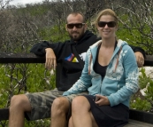 Sam and Lisa and Cape Naturaliste
