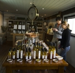 Lisa and Sergeyt at The Natural Olive Oil Soap Factory