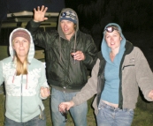 Lisa, Chris and Sarah tearing up the dance floor