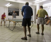 A night of table tennis in Coolum