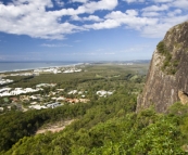 Hiking up Mount Coolum