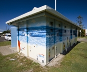 Raibow Beach toilets