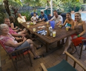 Gail, Randy and the Newbys arrive in Coolum