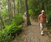 Randy on the Kondalilla Falls Circuit