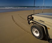 Fraser Island's eastern beach
