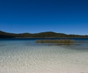 Crystal clear waters of picturesque Lake Birrabeen