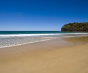 The beautiful beach north of Indian Head