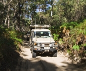 The Tank on the inland track to Waddy Point