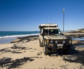 The Tank on the way to Sandy Cape