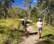 Walking into Cania Gorge