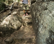 Walking into Cania Gorge