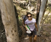 Lisa on the way to Boolimba Bluff