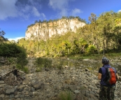 Chris in Carnarvon Gorge