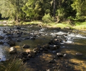 Broken River next to The Diggings campsite