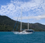 Some lucky devils sailing the Whitsundays