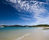 Whitehaven Beach on Whitsunday Island