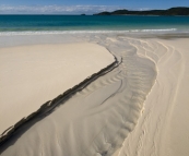 Whitehaven Beach on Whitsunday Island