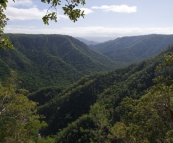 The gorge leading to the ocean from Wallaman Falls