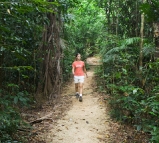 Lisa on the Lacey Creek Walk