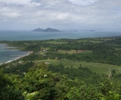 Looking over Mission Beach and Dunk Island