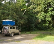 Camping alongside Henrietta Creek