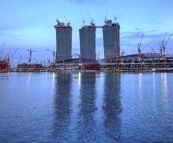 The MGM Grand Singapore under construction