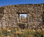 Ruins of Cadelga Homestead on Cordillo Downs Station