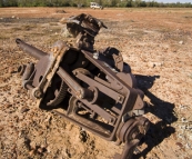 Ruins of Cadelga Homestead on Cordillo Downs Station