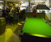 The front bar at the Innamincka Hotel