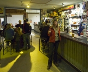 The front bar at the Innamincka Hotel