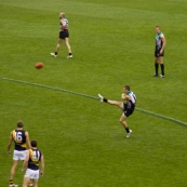 The Port Power and Richmond Tigers AFL game