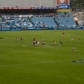 The Port Power and Richmond Tigers AFL game