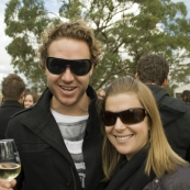 Todd and Lisa at the McLaren Vale Sea and Vines Festival