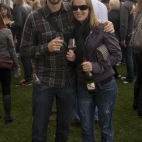 Sam and Lisa at the McLaren Vale Sea and Vines Festival